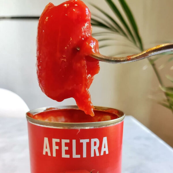 San Marzano Tomaten 400 gram - Gepeld - Afeltra - Afbeelding 2