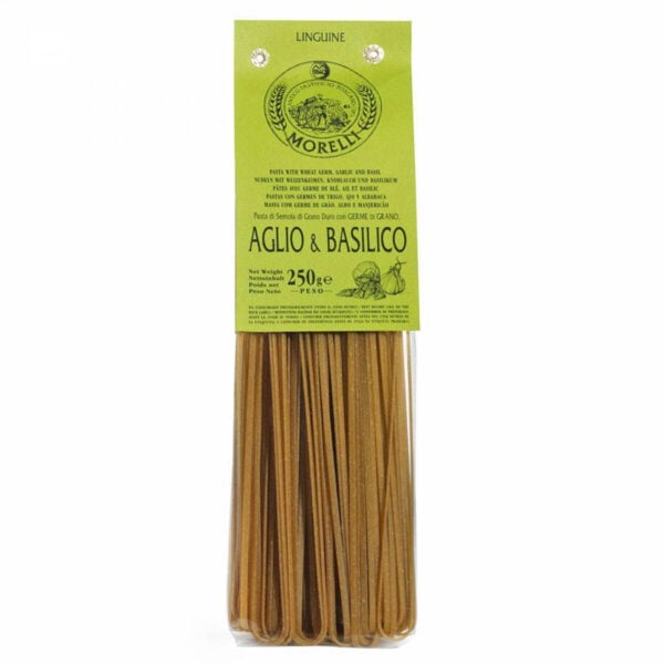 Linguine met Knoflook en Basilicum - Morelli