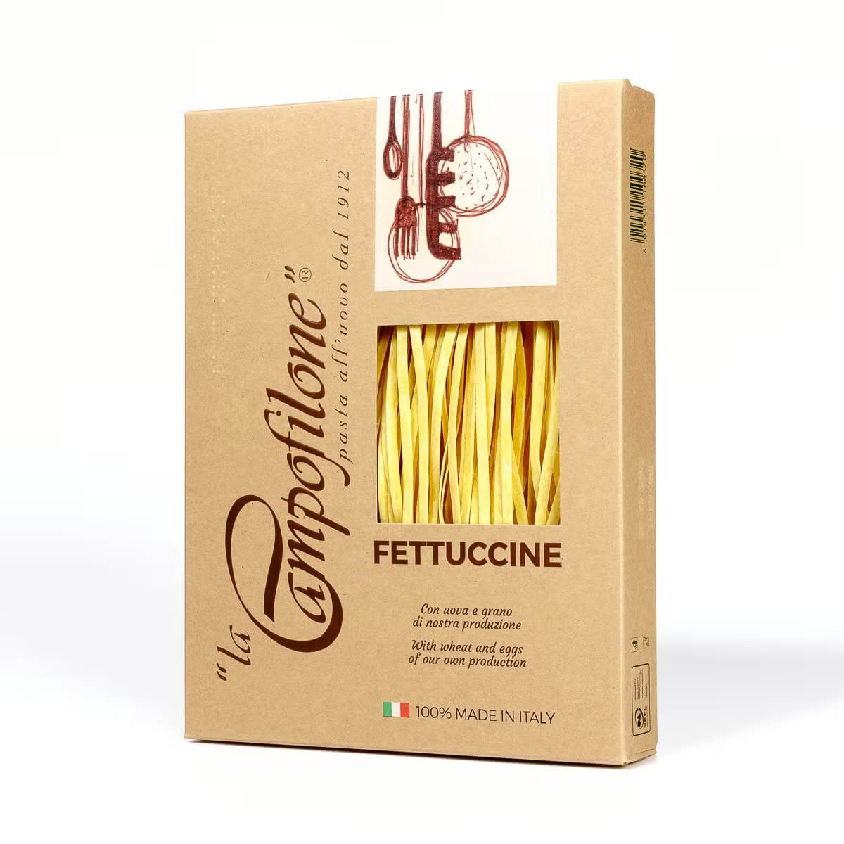 Fettuccine Italiaanse Pasta Campofilone CASABASE