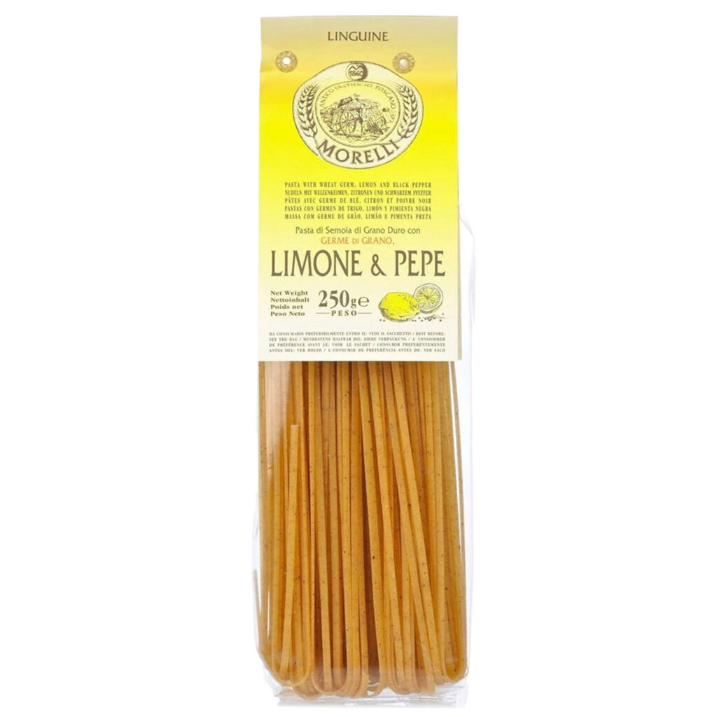 Linguine Pasta met Citroen en Peper Morelli CASABASE