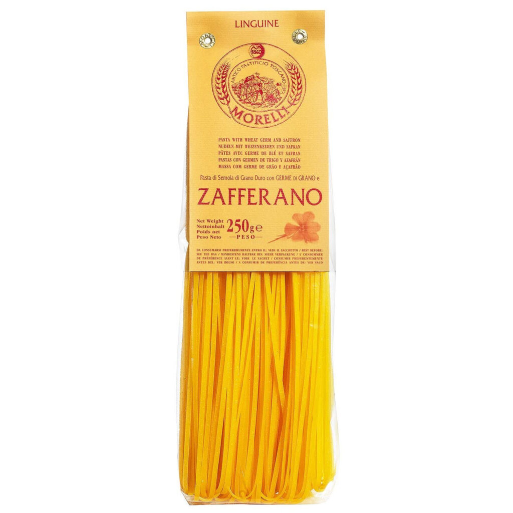 Linguine Pasta met Saffraan Morelli Casabase