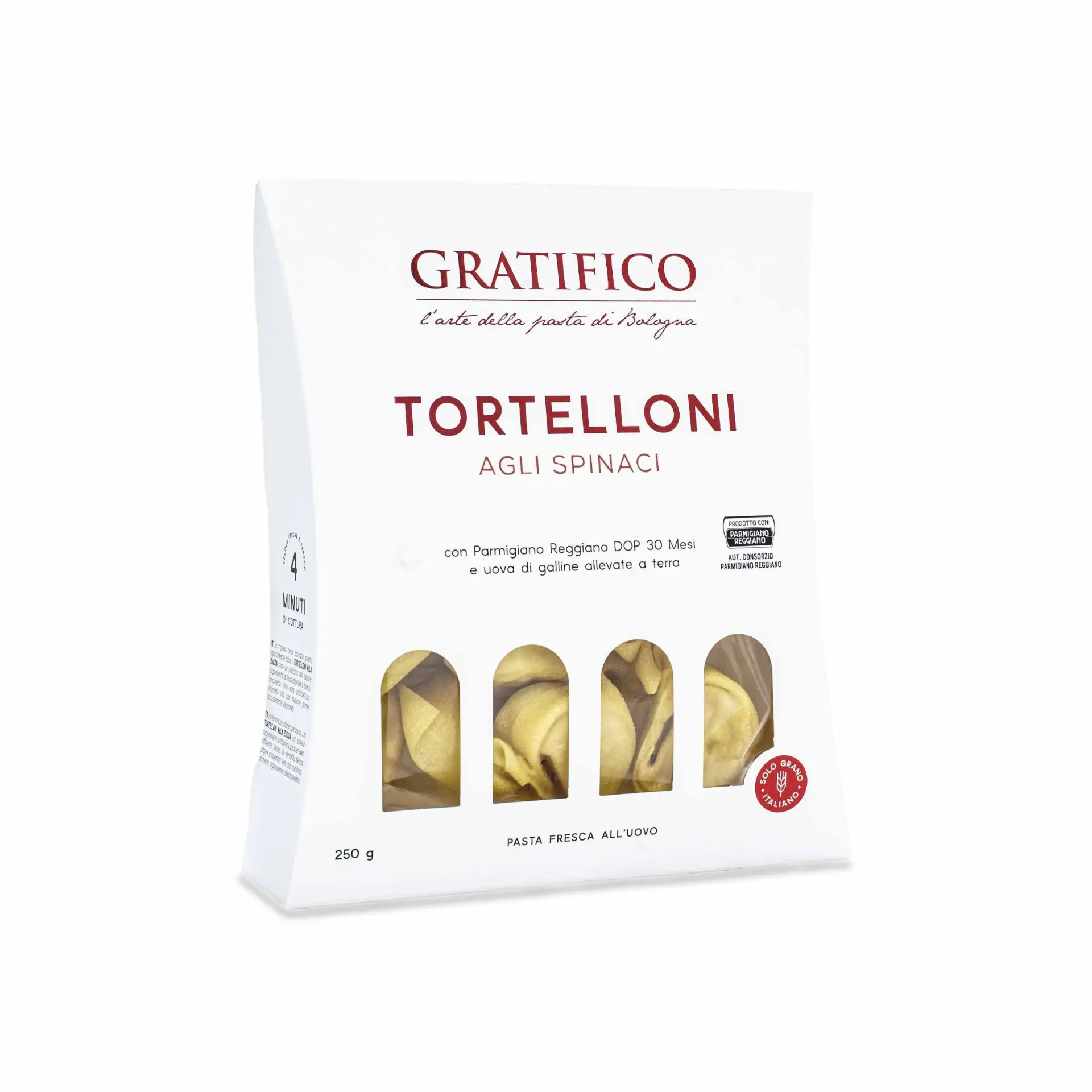 Tortelloni Agli Spinace - Gratifico - Verse pasta