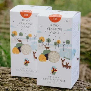 Vialone Nano Rijst (1KG) – Riserva San Massimo